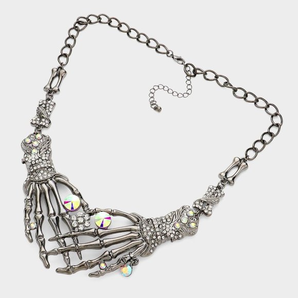 Halloween Punk Necklace Earrings Set - Picture 1 of 2